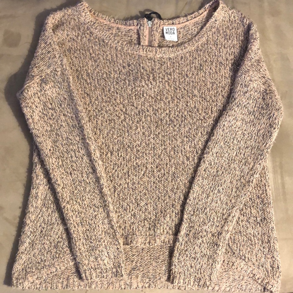 Vero Moda pink knit sweater